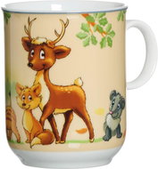 Mug with handle "Forest animals" 270 ml - Baby cup