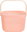 Storage basket with bamboo handle 24 cm, pink