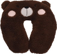 H&L Dětský cestovní polštář na krk, Medvídek hnědý - Travel Pillow