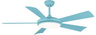 Sulion 72051 BERNAT, light blue, ceiling fan with light - Fan