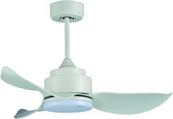 Sulion 72134 CRIXUS, white, ceiling fan with LED light and DC motor - Fan