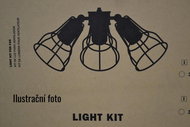 Light kit FARO 33716 white for ceiling fan FARO YAKARTA - Ceiling Light