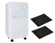 Noaton DF 4114 + 2x DF 4114C2, dehumidifier and air purifier + 2x spare carbon filter C2 - Air Dehumidifier