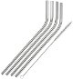 Westmark Stainless steel straws, set of 4, including brush - Straw