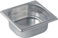 Pujadas gastrobowl GN 1/6 176 × 162 mm stainless steel height 65 mm - Gastro Container