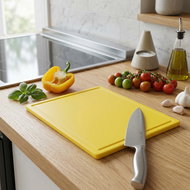 Gastro Slicing board without groove and feet GN 1/1 53 × 32,5 cm, yellow - Cutting Board