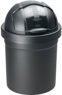 Rotho Waste bin Roll Bob 30 l, black - Rubbish Bin