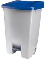 Gastro Odpadkový kôš nášľapný 80 l, sivá/modrá - Odpadkový kôš