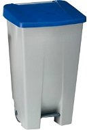 Gastro Odpadkový kôš nášľapný 120 l, sivá/modrá - Odpadkový kôš