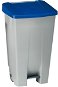 Gastro Odpadkový kôš nášľapný 120 l, sivá/modrá - Odpadkový kôš
