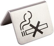 APS Non-smoking area marking stainless steel 5x5,5x3,5 cm - Ashtray