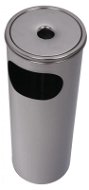 Gastro Popelník a odpadkový koš venkovní nerez 58 cm - Popelník