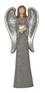 GOBA Christmas decoration - ceramic angel, cream, 35 cm - Christmas Decoration