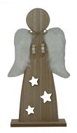 GOBA Christmas decoration - wooden angel, 34 cm - Christmas Decoration