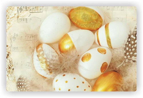 GOBA Placemats plastic golden eggs 1000660 - Placemat - Main image