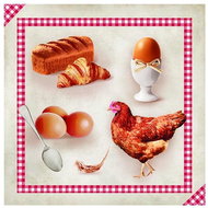 GOBA Ubrousky papírové Slepička 3400071 - Papírové ubrousky