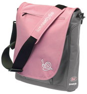 CELLY LoveStyle MODELA04 - brašna na notebook 15.4", růžovo-šedá se šnekem (pink-grey), textil - Carryall