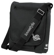 CELLY LoveStyle MODELA05 - brašna na notebook 15.4", černá se šnekem (black), textil, do velikosti N - Carryall