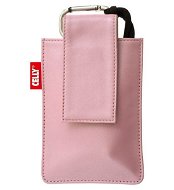 CELLY PUKKA54 - kožené pouzdro na foto nebo mobilní telefon, růžové (pink), kůže - Phone Case