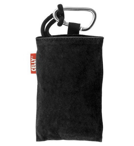 CELLY PUKKA64 - kožené pouzdro na foto nebo mobilní telefon, černé (black) - Phone Case - Main image