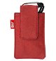 CELLY PUKKA74 - textilní pouzdro na foto nebo mobilní telefon, červené (red), textil - Phone Case