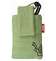 CELLY PUKKA80 - textilní pouzdro na foto nebo mobilní telefon, zelené (green), textil - Phone Case