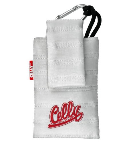 CELLY PUKKA83 - textilní pouzdro na foto nebo mobilní telefon, bílé (white) - Phone Case - Main image
