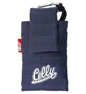 CELLY PUKKA88 - textilní pouzdro na foto nebo mobilní telefon, modré (blue), textil - Phone Case