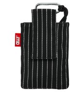 CELLY PUKKA107 - textilní pouzdro na foto nebo mobilní telefon, černé (black) - Phone Case
