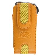 CELLY FRUIT01M - kožené pouzdro na foto nebo mobilní telefon, oranžovo-žluté (orange-yellow), kůže - Phone Case
