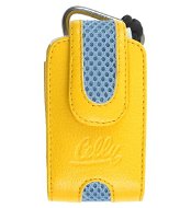 CELLY FRUIT02S - kožené pouzdro na foto nebo mobilní telefon, žluto-modré (yellow-blue), kůže - Phone Case