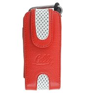 CELLY FRUIT04M - kožené pouzdro na foto nebo mobilní telefon, červeno-bílé (red-white), kůže - Phone Case