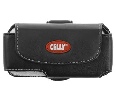 CELLY PANDAN01BBK - pevné kožené pouzdro na foto nebo mobilní telefon, černé (black) - Phone Case - Main image