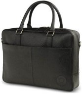  dbramante1928 Leather Business Bag Rosenborg to 16 "Corona black, black  - Laptop Bag