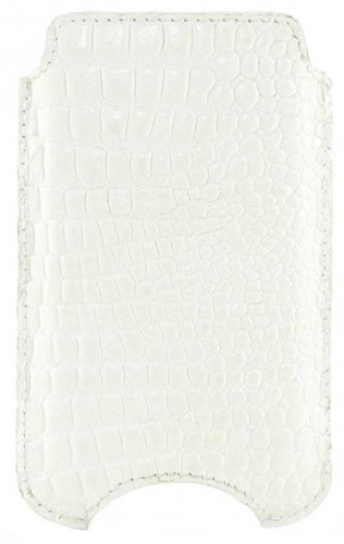 dbramante1928 Cover for iPhone, Croc White - Phone Case - Main image