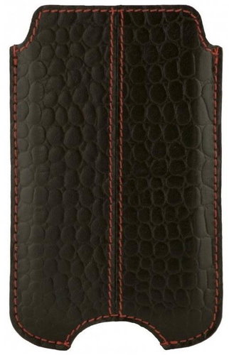 dbramante1928 Cover for iPhone, Split Croc Black - Phone Case - Main image