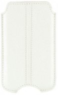d.bramante1928 Cover for iPhone, Stripe Smooth White, bílé - Puzdro na mobil