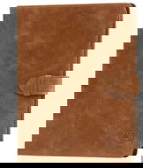  dbramante1928 Leather Folio Case for iPad 2 and New iPad, Golden tan, brown  - Tablet Case