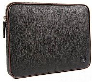 dbramante1928 Leather Case up to 12", Black & Brown piping - Laptop Case