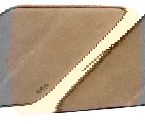 d.bramante1928 Leather Case do 10", Beige Suede & Brown piping, béžové - Pouzdro na notebook - Hlavní obrázek