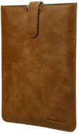 d.bramante1928 Leather Slip Cover Skagen do 10.1", Golden tan, hnědé - Puzdro na tablet