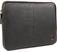  dbramante1928 Leather Case 13 "-14", Black &amp; Brown piping, black  - Laptop Case