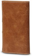 d.bramante1928 Leather Wallet 'closed' 4.8", Golden tan, hnědé - Phone Case