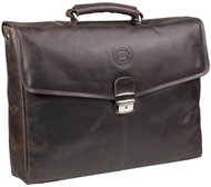  dbramante1928 Frederiksborg briefcase to 14 "Dark Hunter  - Laptop Bag