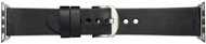 dbramante Bornholm – Watch Strap 44 mm – Black/Silver - Remienok na hodinky