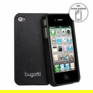 Bugatti ClipOn Cover iPhone 4 black - Phone Case