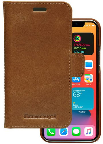 dbramante1928 Lynge Case for iPhone 12 mini, Tan - Phone Case - Main image