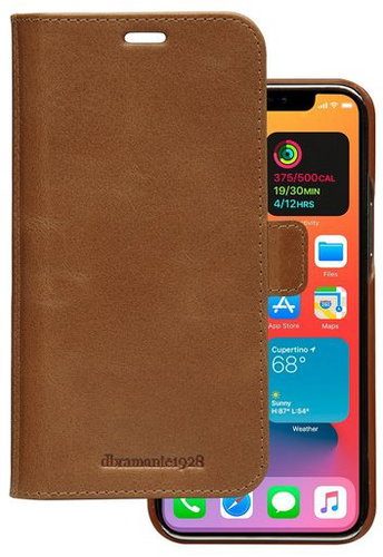 dbramante1928 Lynge Case for iPhone 12 Pro Max, Tan - Phone Case - Main image