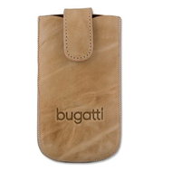 Bugatti Slim Case Leather Unique S sand - Phone Case