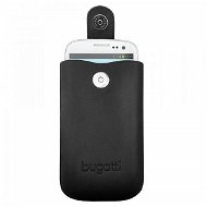 Bugatti Slim Case Leather ML black - Phone Case